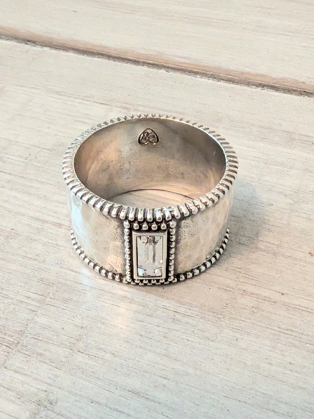 Brighton Pretty Tough Gem Ring CZ Size 9